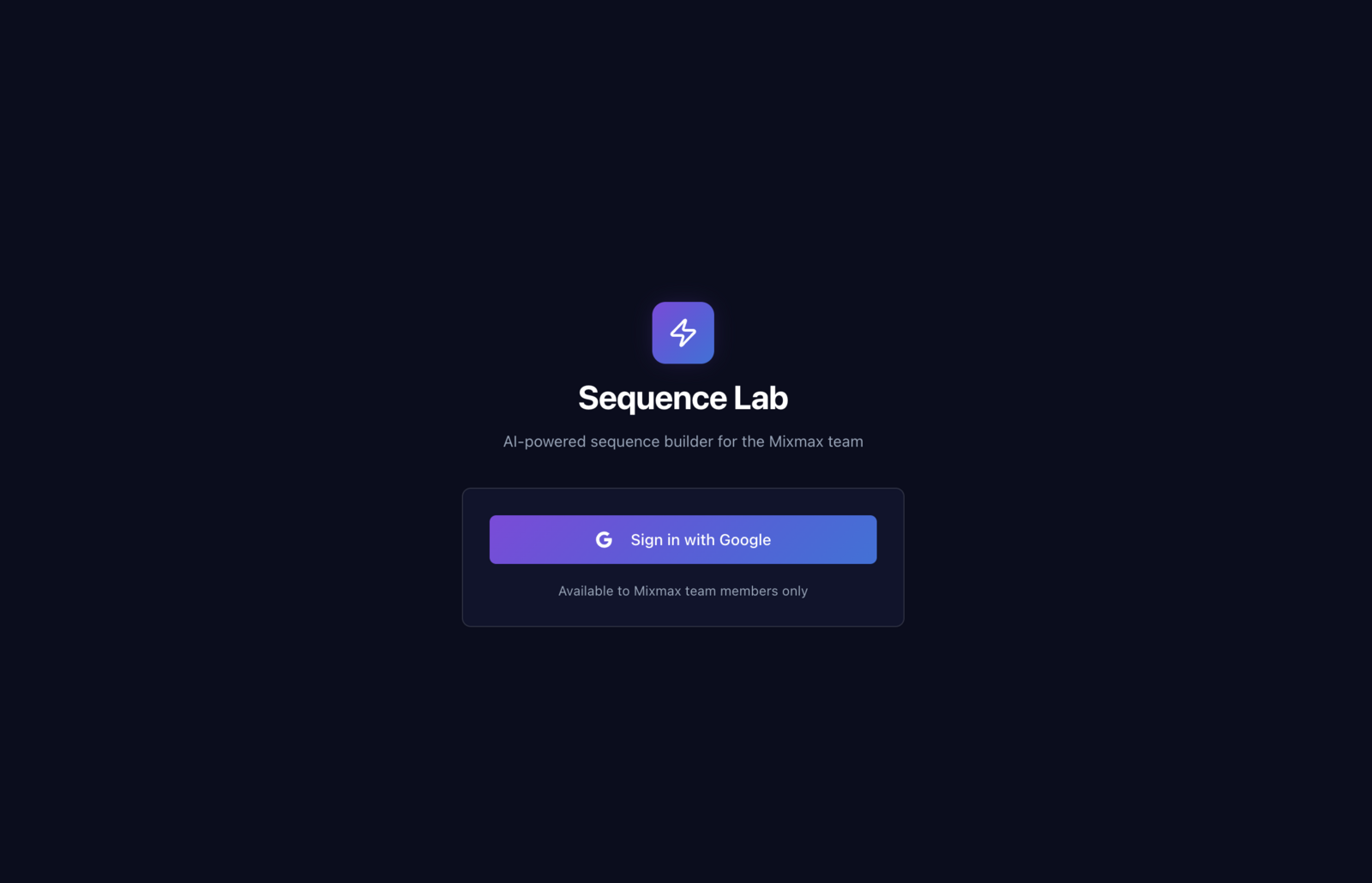 Sequence Lab screenshot